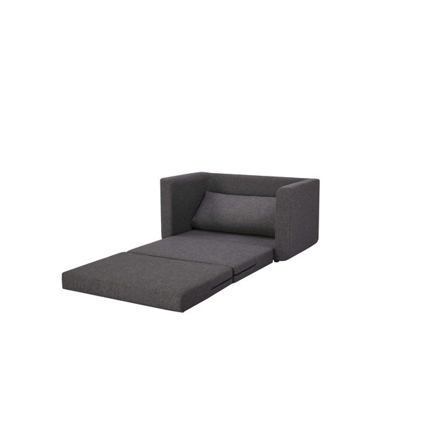 Mercury Row® Teen Jalyn Twin 50'' Upholstered Loose Back Futon